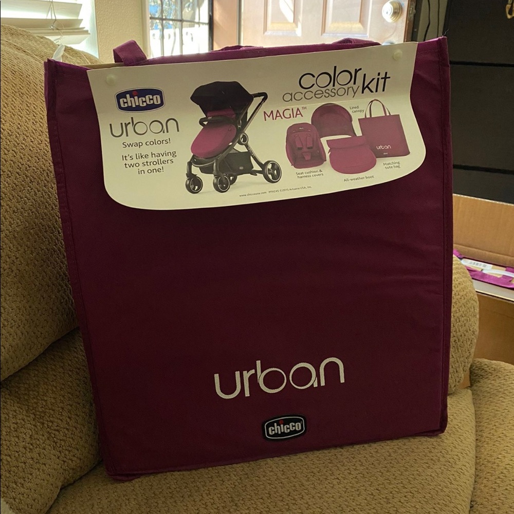 NWT - Chicco Urban Color Pack Stroller Accessories